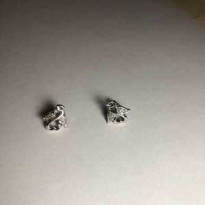 Jane Seymour Open Heart Angel Earrings